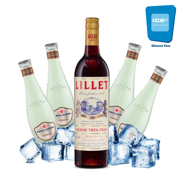 Lillet Rouge - Lillet Rouge Tonic Kit - per 10 persone