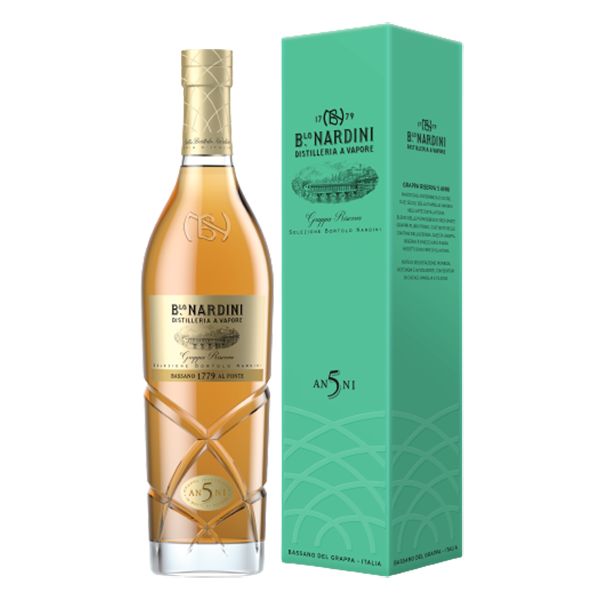 Grappa Riserva 5 Anni Selezione Bortolo Nardini - Astucciata (70cl)