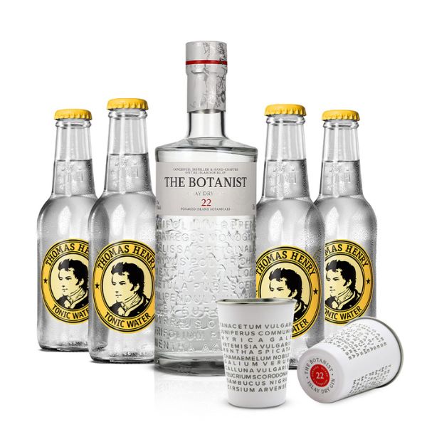 The Botanist Gin (70 cl) - con Toniche e 2 Bicchieri Omaggio