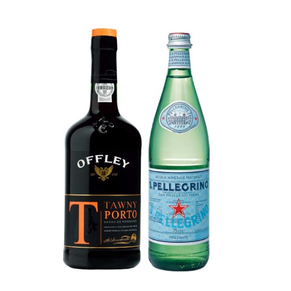 Porto DOC Offley Tawny Port (75 cl) con S.Pellegrino